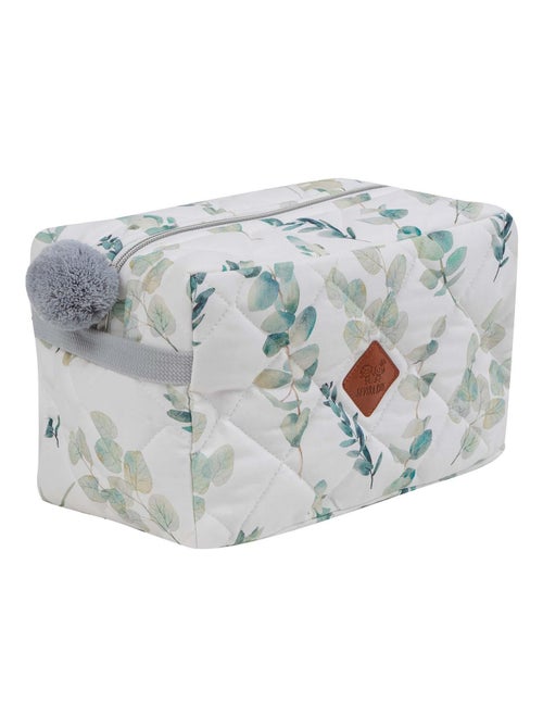 Neceser de algodón blanco, eucalyptus | SEVIRA KIDS - Kiabi