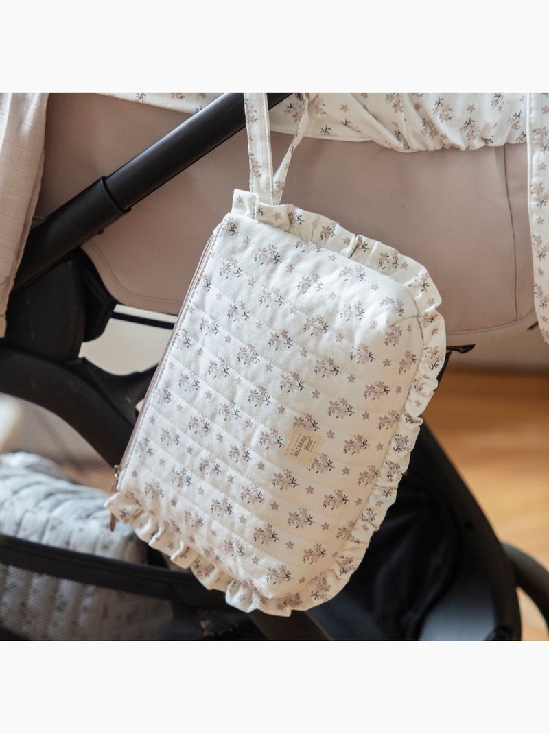 Neceser de algodón para bebé | Walking Mum Beige - Kiabi