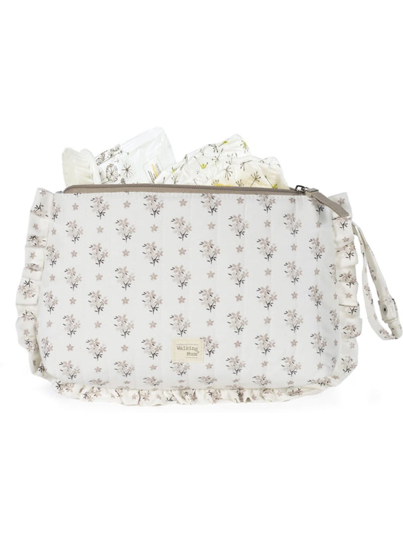 Neceser de algodón para bebé | Walking Mum Beige - Kiabi