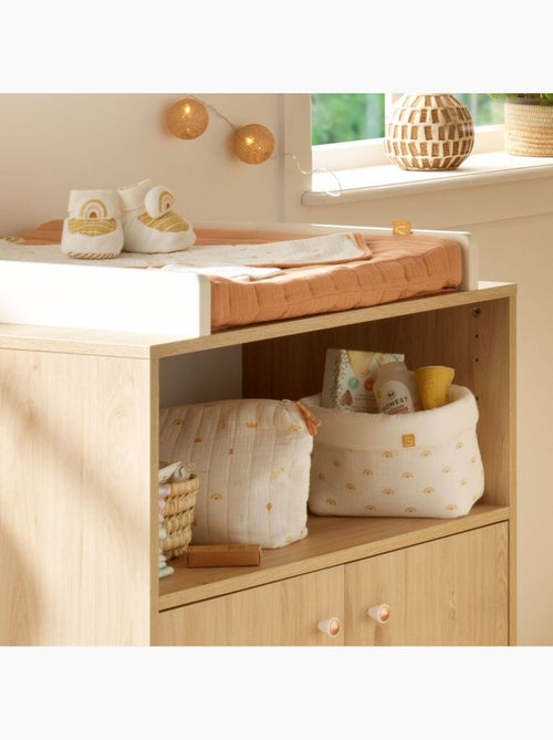 Neceser de algodón y toalla de - SAUTHON - Kiabi