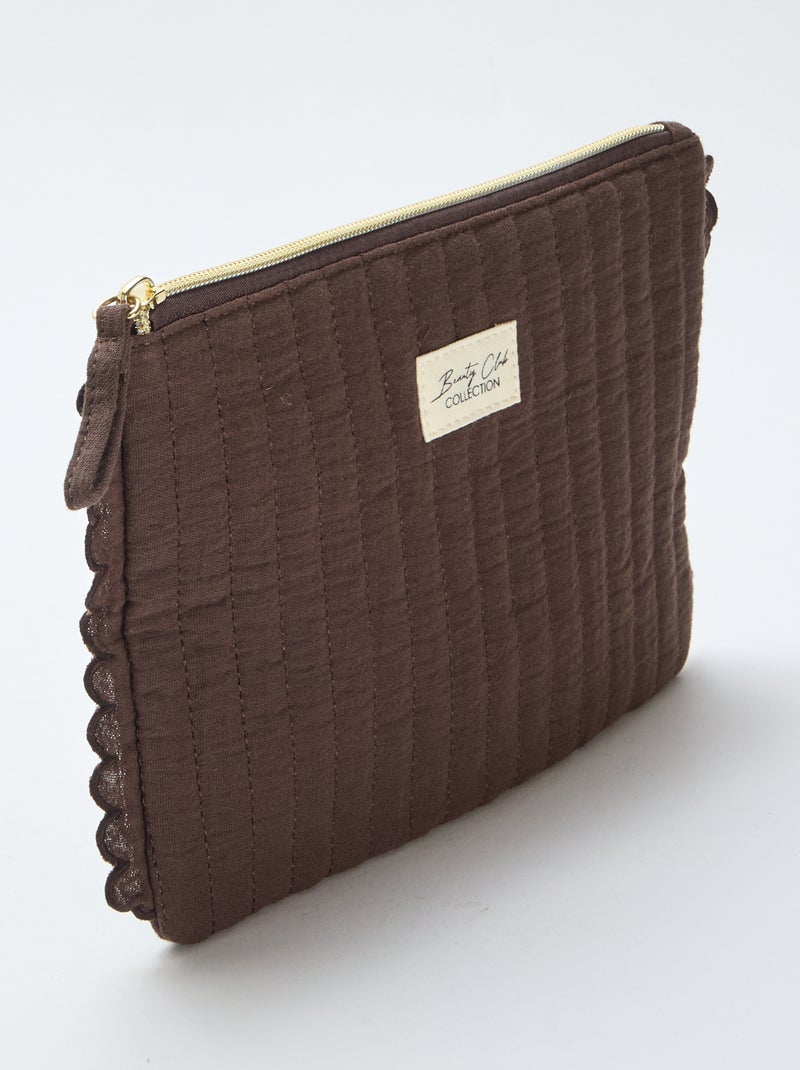 Neceser de almacenamiento Marron - Kiabi