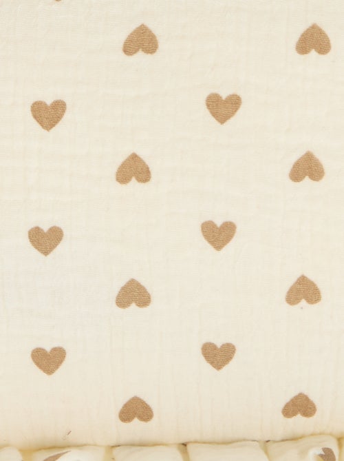 Neceser de aseo en gasa de algodón - Kiabi