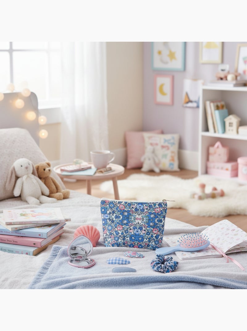 Neceser de belleza con accesorios Azul - Kiabi