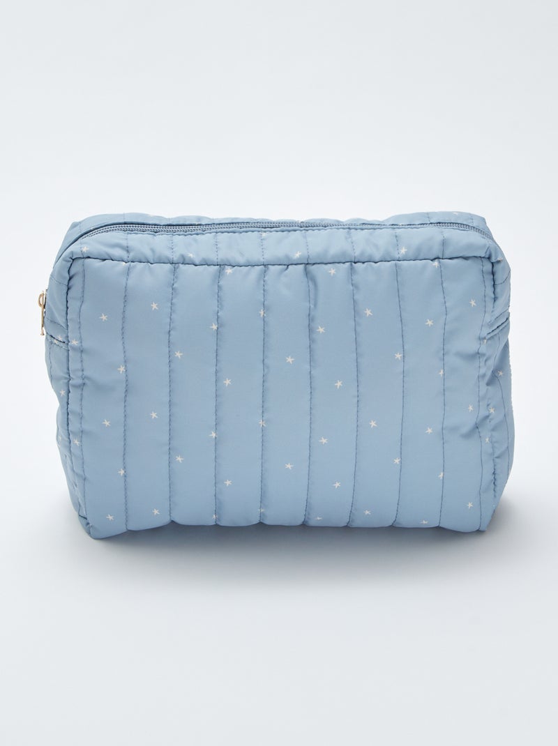 Neceser de cuidados estampado AZUL - Kiabi