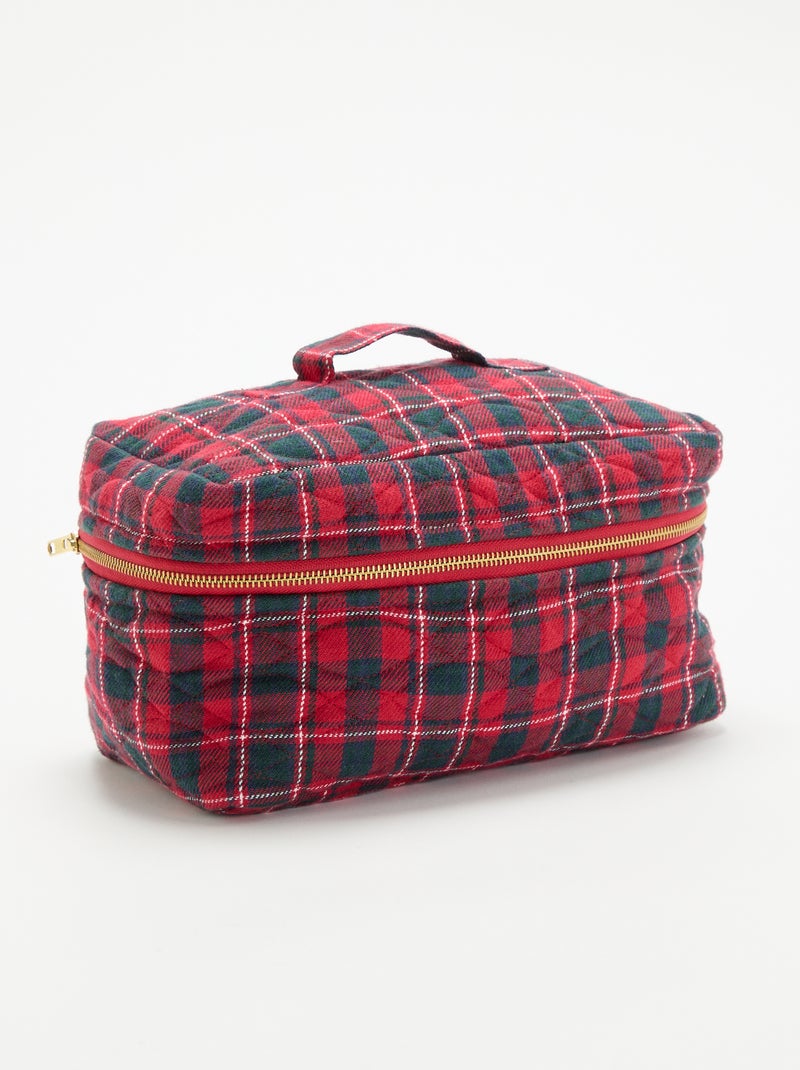 Neceser de Navidad Rojo - Kiabi