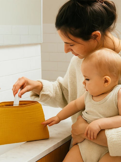 Neceser en Algodón Bio - Kiabi