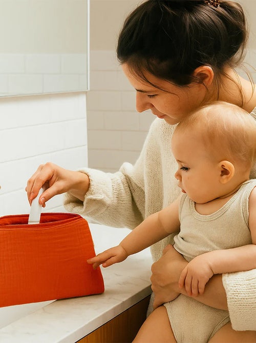 Neceser en Algodón Bio - Kiabi