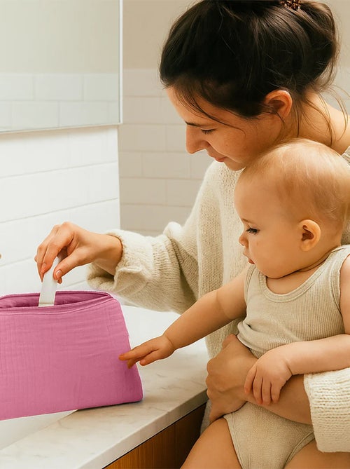 Neceser en Algodón Bio - Kiabi