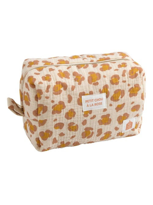 Neceser en gasa de algodón con estampado de - SAUTHON - Kiabi