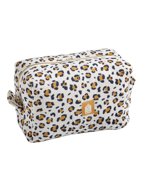 Neceser en gasa de algodón con estampado de - SAUTHON - Kiabi