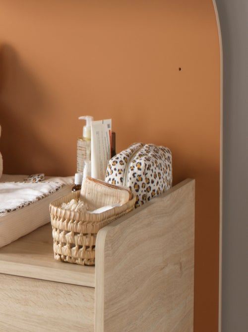 Neceser en gasa de algodón con estampado de - SAUTHON - Kiabi