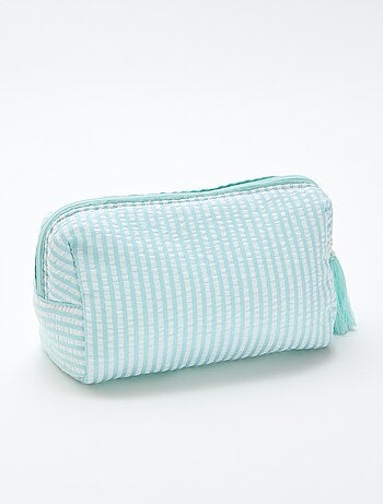 Neceser estampado con cremallera