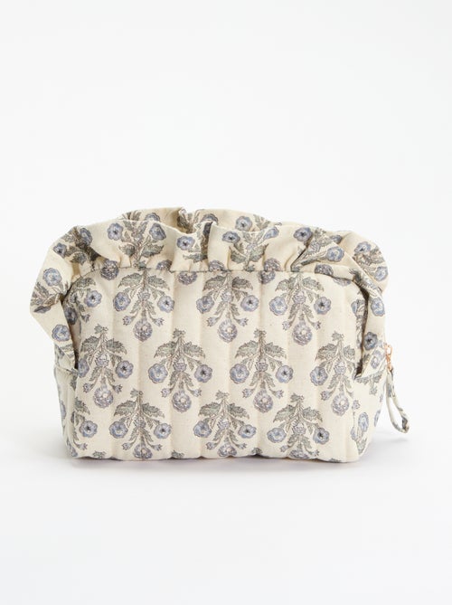 Neceser estampado de tela - Kiabi Neceser estampado de tela - Kiabi