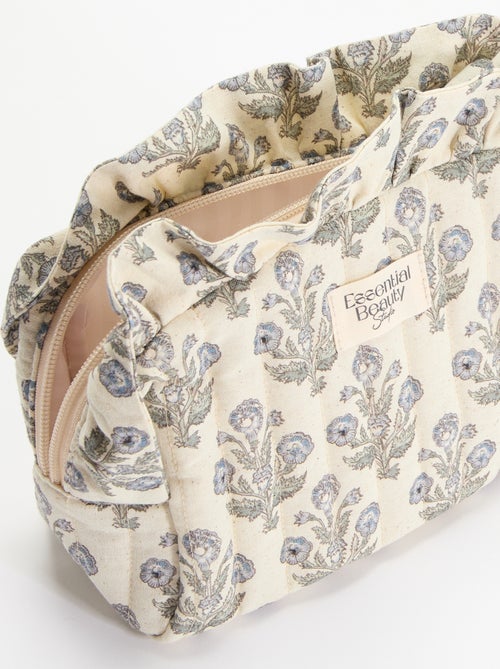 Neceser estampado de tela - Kiabi Neceser estampado de tela - Kiabi