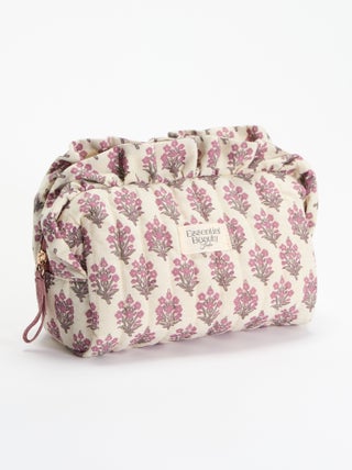 Neceser estampado de tela