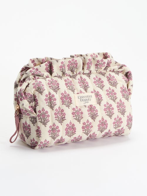 Neceser estampado de tela - Kiabi Neceser estampado de tela - Kiabi