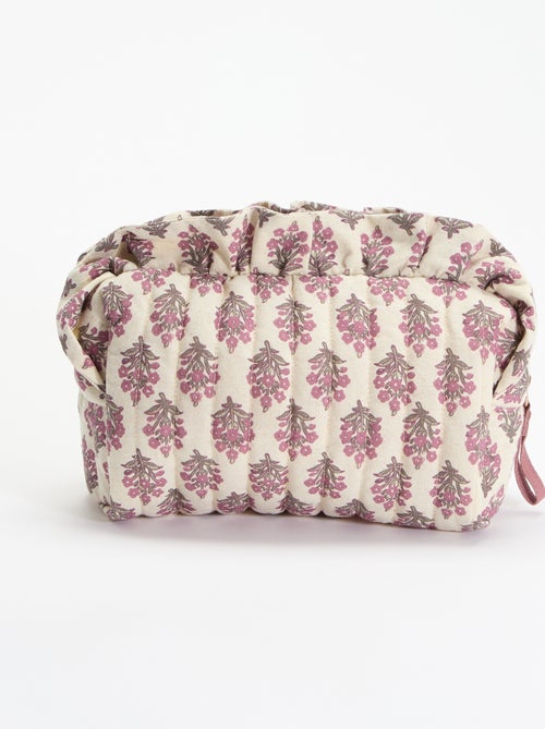 Neceser estampado de tela - Kiabi Neceser estampado de tela - Kiabi