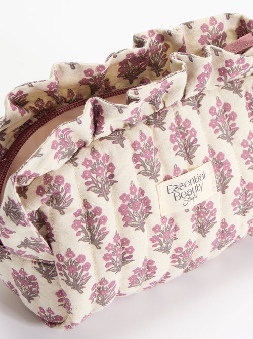 Neceser estampado de tela - Kiabi Neceser estampado de tela - Kiabi