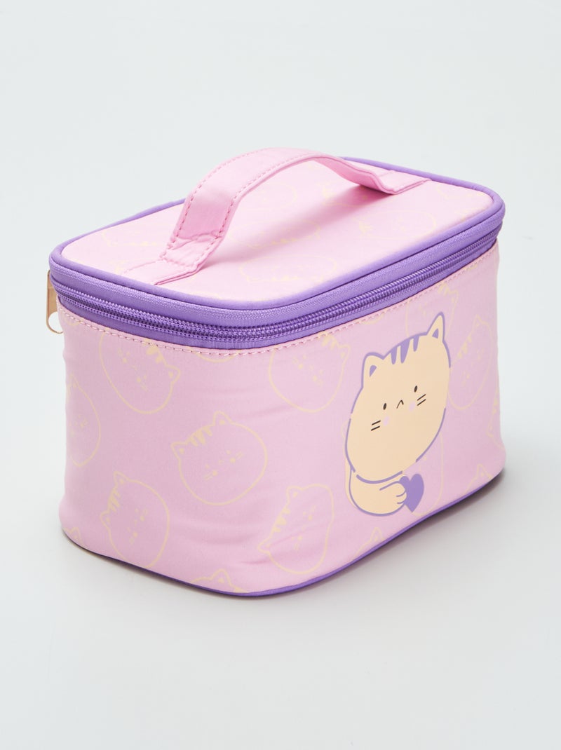 Neceser 'gato' ROSA - Kiabi