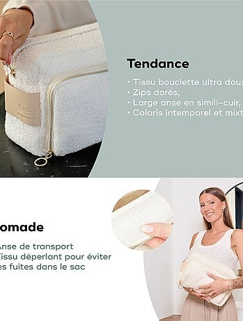 Neceser para bebé Curl White «Babymoov»
