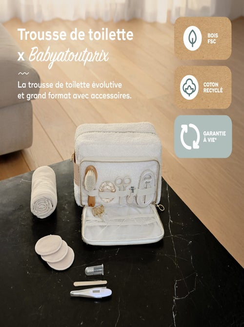 Neceser para bebé Curl White «Babymoov» - Kiabi