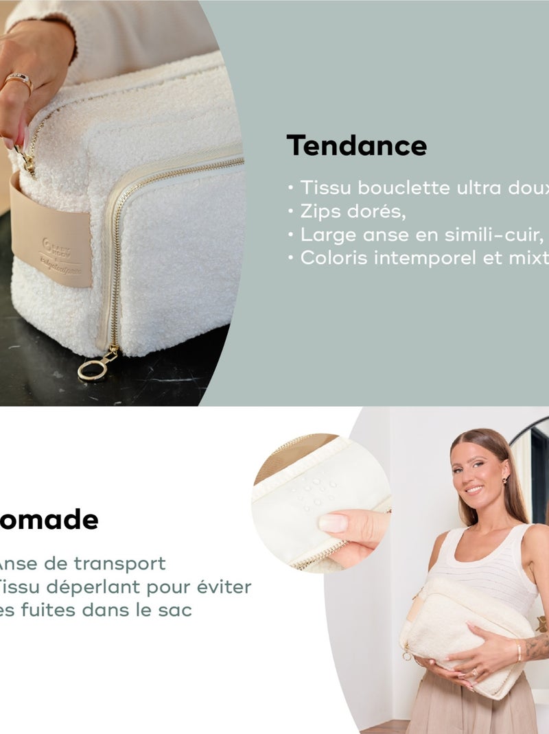 Neceser para bebé Curl White «Babymoov» Blanco - Kiabi