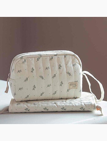 Neceser para bebé de algodón | Walking Mum