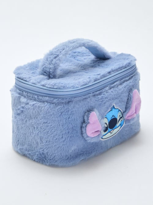 Neceser 'Stitch' de malla peluche - Kiabi