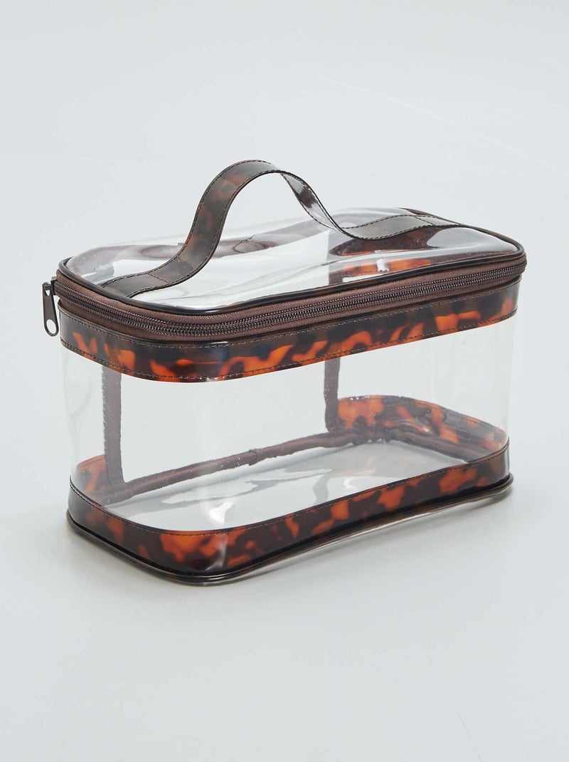 Neceser transparente BLANCO - Kiabi