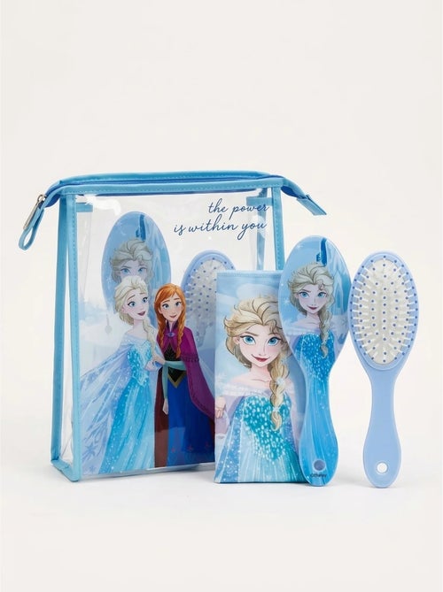 Neceser transparente con peine y toalla disney - Kiabi