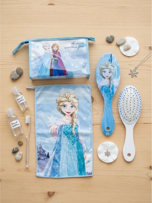 Neceser transparente con peine y toalla disney - Kiabi