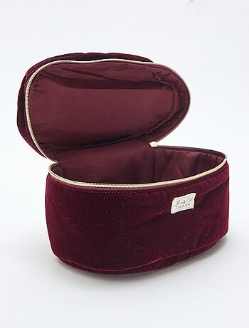 Neceser Vanity de terciopelo