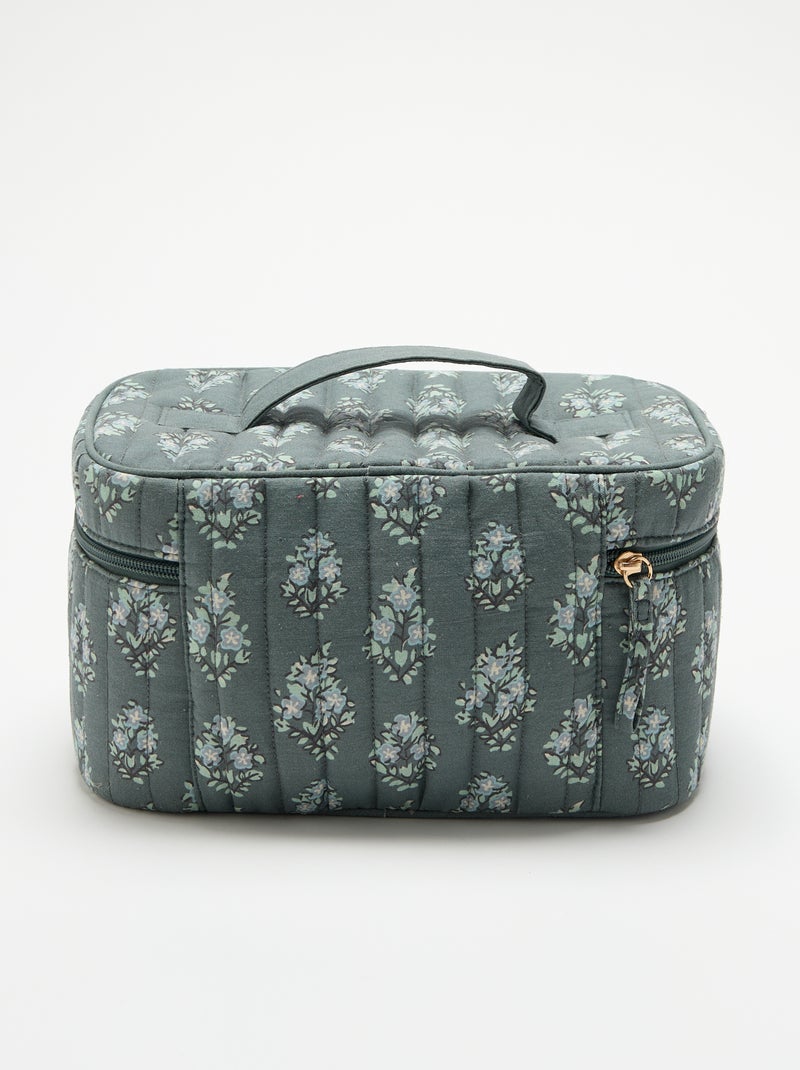 Neceser vanity Verde - Kiabi