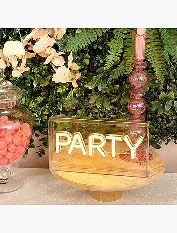 Neón led «party»