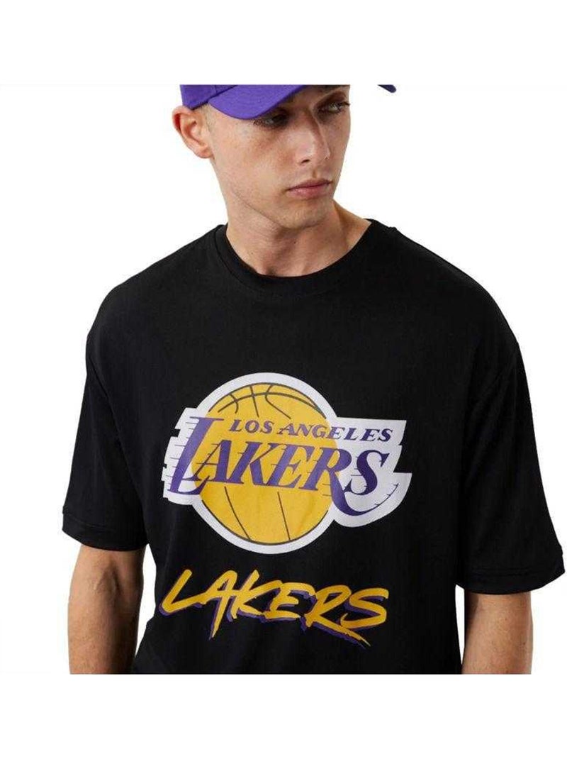 New Era - Camiseta Diseño NBA de Malla para Hombre Negro - Kiabi