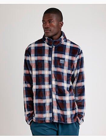 NEW PLAN Bata Manga Larga Calentita Dedraded para Hombre