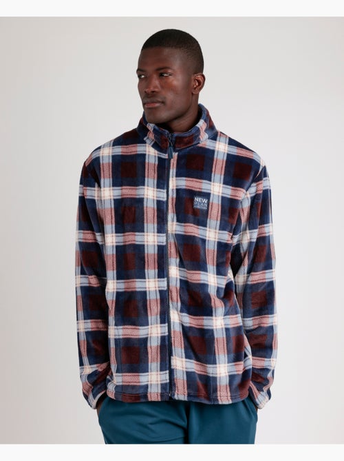NEW PLAN Bata Manga Larga Calentita Dedraded para Hombre - Kiabi NEW PLAN Bata Manga Larga Calentita Dedraded para Hombre - Kiabi
