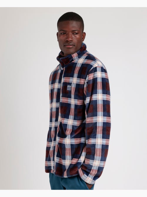 NEW PLAN Bata Manga Larga Calentita Dedraded para Hombre - Kiabi NEW PLAN Bata Manga Larga Calentita Dedraded para Hombre - Kiabi