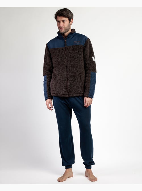 NEW PLAN Chaqueta Manga Larga Calentita Amber para Hombre - Kiabi NEW PLAN Chaqueta Manga Larga Calentita Amber para Hombre - Kiabi
