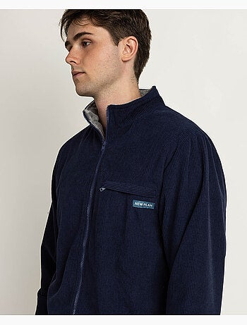 NEW PLAN Chaqueta Manga Larga Corduroy para Hombre