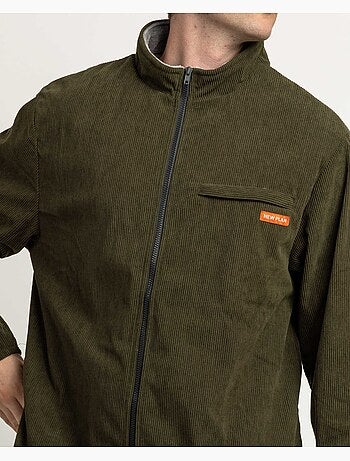 NEW PLAN Chaqueta Manga Larga Corduroy para Hombre