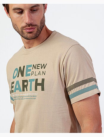 NEW PLAN Pijama Manga Corta Evergreen para Hombre