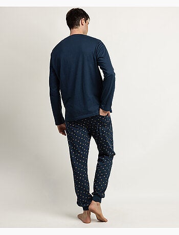 NEW PLAN Pijama Manga Larga Terrain para Hombre