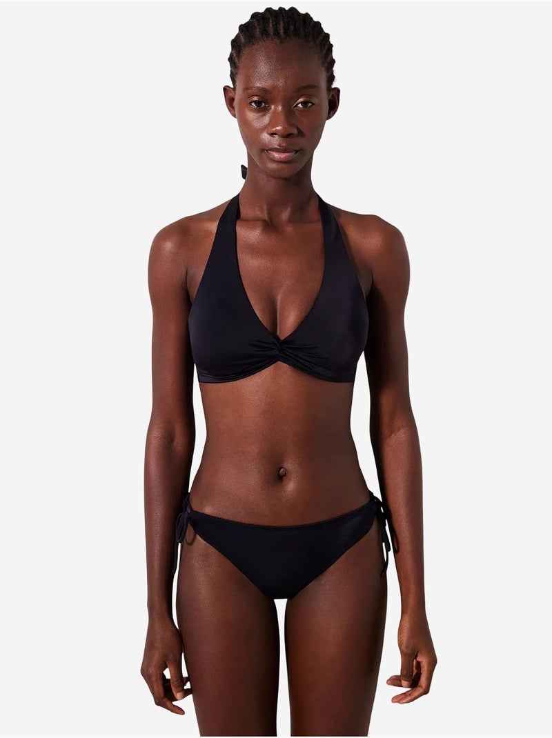 New triangle twist top de bikini penti Negro - Kiabi