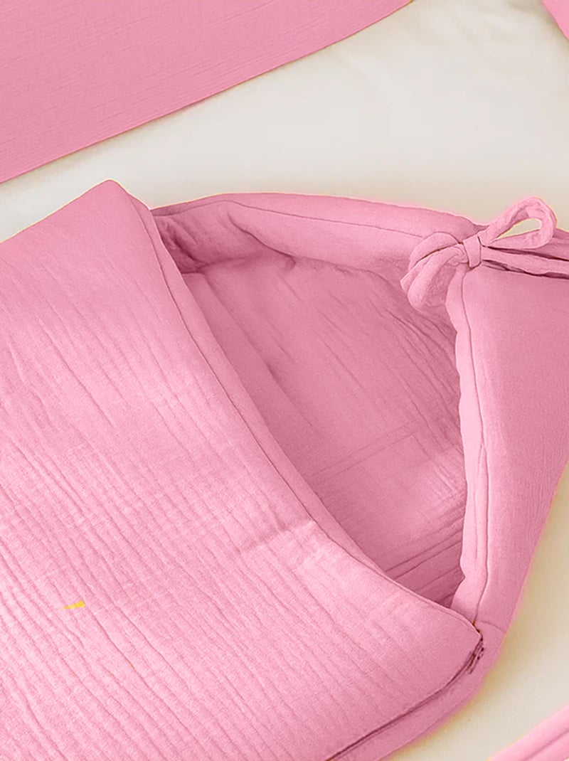 Nido de bebé  en Algodón Bio Rosa - Kiabi