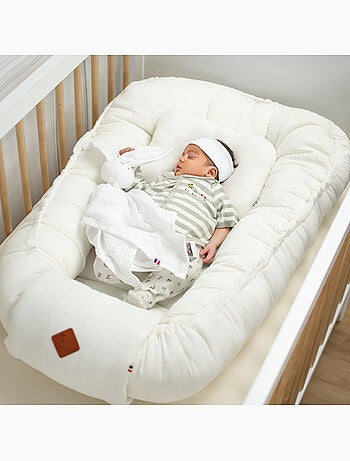 Nido reductor de cuna en algodón waffle - SEVIRA KIDS