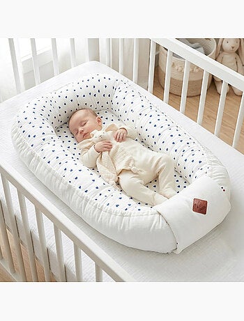 Nido reductor para cuna de bebé en algodón | SEVIRA KIDS