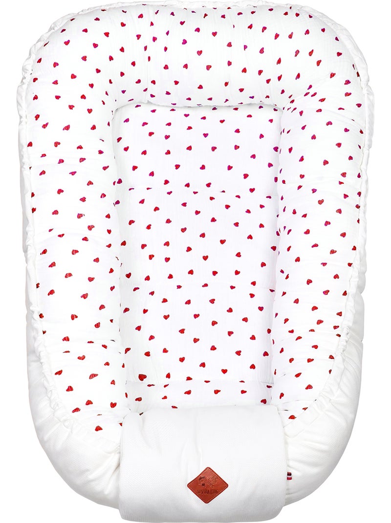 Nido reductor para cuna de bebé en algodón | SEVIRA KIDS Rojo - Kiabi