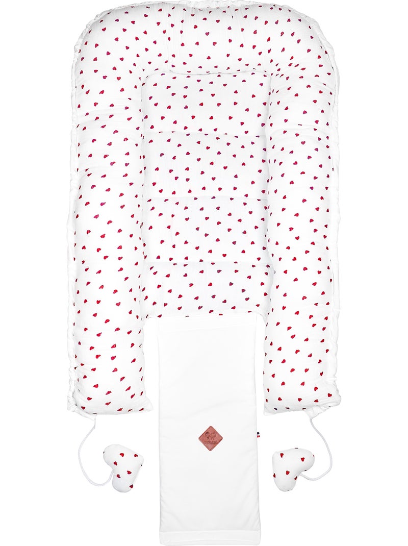 Nido reductor para cuna de bebé en algodón | SEVIRA KIDS Rojo - Kiabi