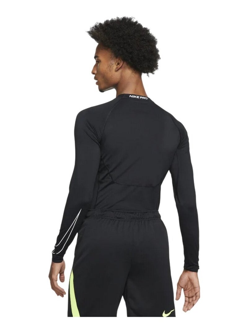 Nike - Camiseta de Tejido Térmico para Hombre Negro - Kiabi